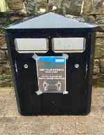 A Covid bin in West Wales